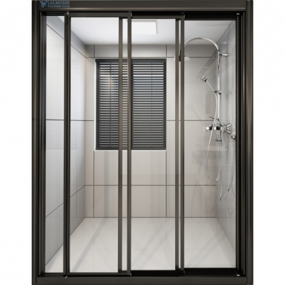 Almoise DIY Shower Door W56-in x H76-in